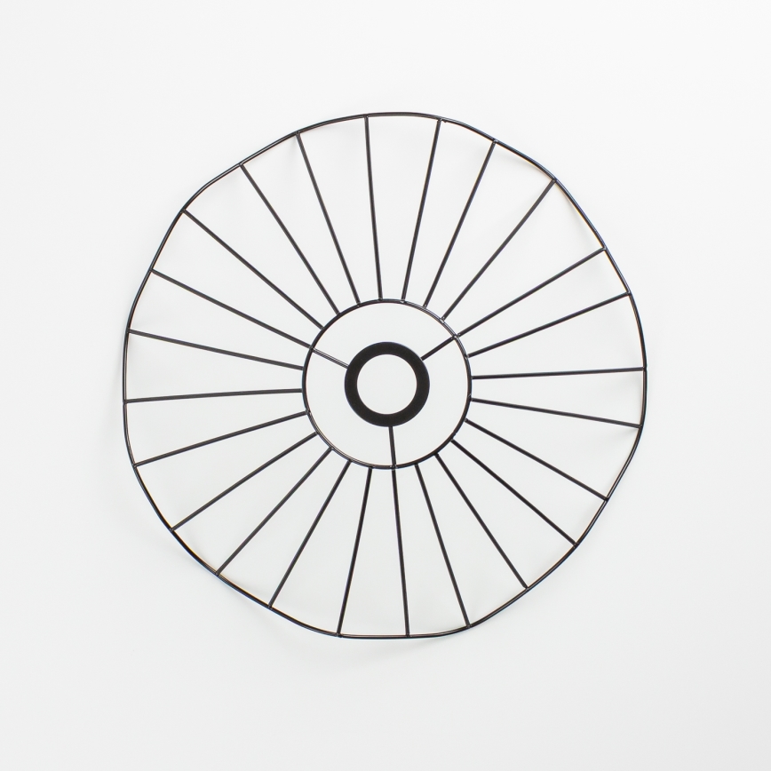 Brilagi - LED Lustr na lanku CERIA WIRE 1xE27/40W/230V pr. 40 cm černá