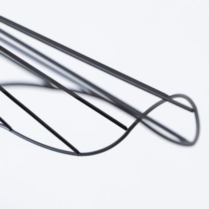 Brilagi - LED Lustr na lanku CERIA WIRE 1xE27/40W/230V pr. 60 cm černá