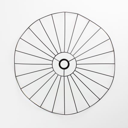 Brilagi - LED Lustr na lanku CERIA WIRE 1xE27/40W/230V pr. 60 cm černá