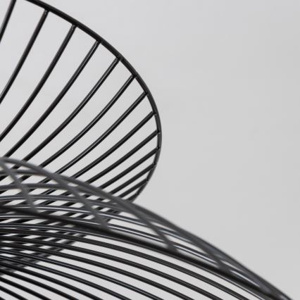 Brilagi - LED Lustr na lanku CERIA WIRE 1xE27/40W/230V pr. 60 cm černá