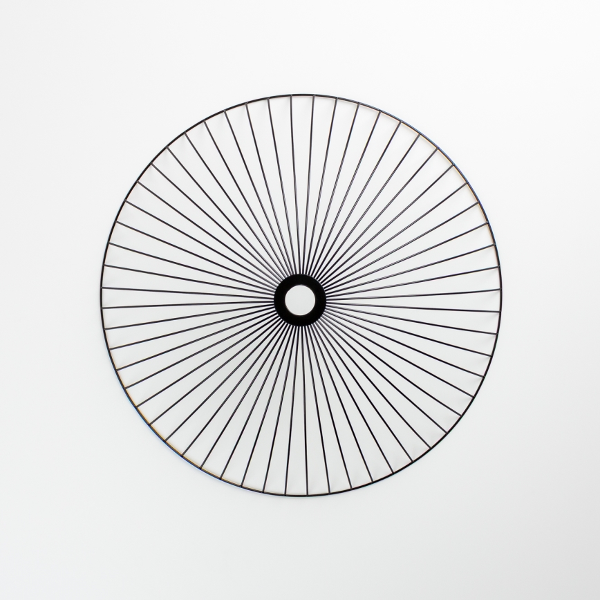 Brilagi - LED Lustr na lanku CERIA WIRE 1xE27/40W/230V pr. 60 cm černá