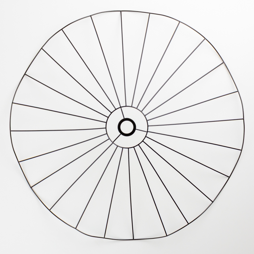 Brilagi - LED Lustr na lanku CERIA WIRE 1xE27/40W/230V pr. 80 cm černá