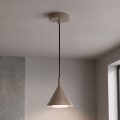 BRILAGI - LED Lustr na lanku CONE SINGLE 1xGX53/15W/230V béžová