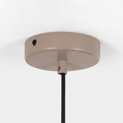 BRILAGI - LED Lustr na lanku CONE SINGLE 1xGX53/15W/230V béžová