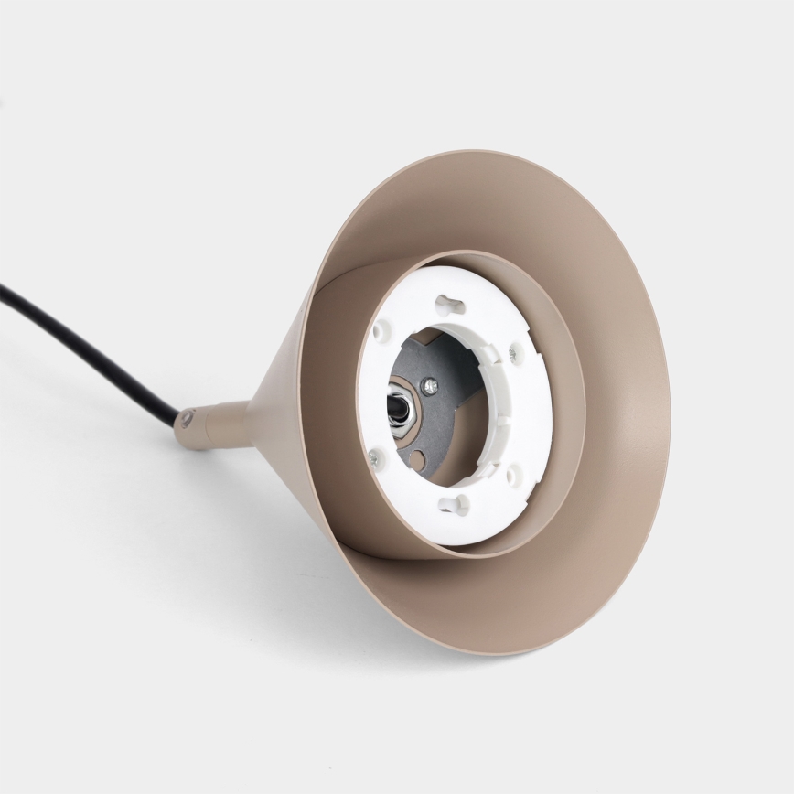 BRILAGI - LED Lustr na lanku CONE SINGLE 1xGX53/15W/230V béžová