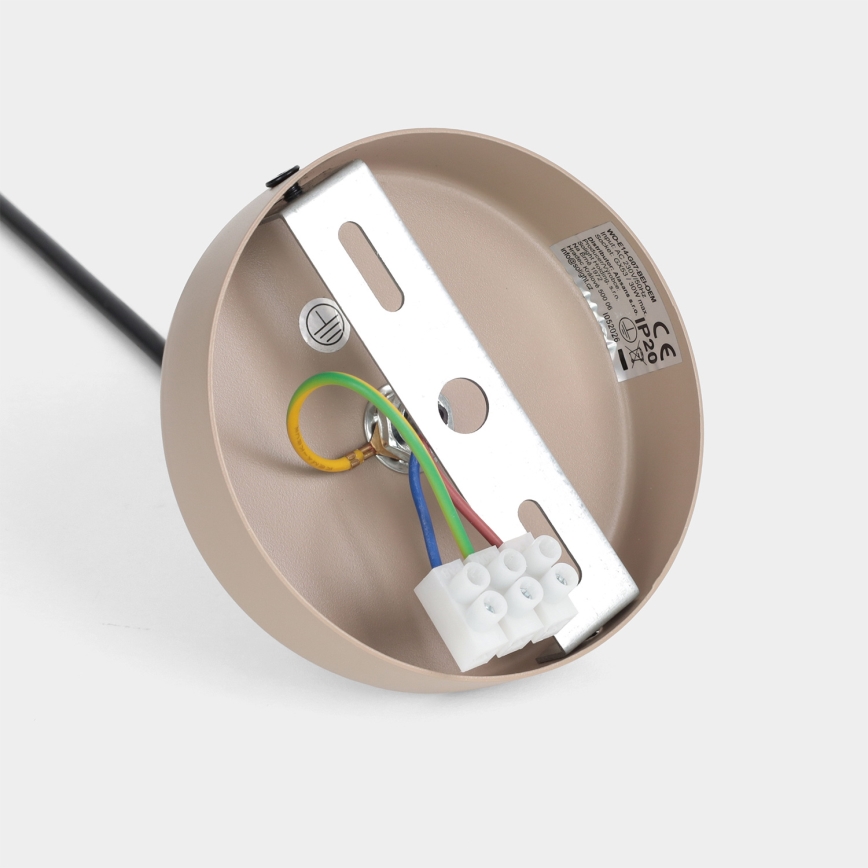 BRILAGI - LED Lustr na lanku CONE SINGLE 1xGX53/15W/230V béžová