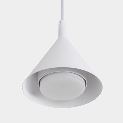 BRILAGI - LED Lustr na lanku CONE SINGLE 1xGX53/15W/230V bílá