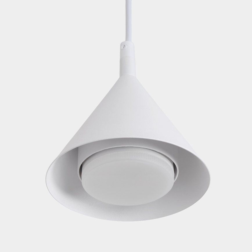 BRILAGI - LED Lustr na lanku CONE SINGLE 1xGX53/15W/230V bílá