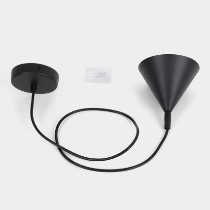 BRILAGI - LED Lustr na lanku CONE SINGLE 1xGX53/15W/230V černá