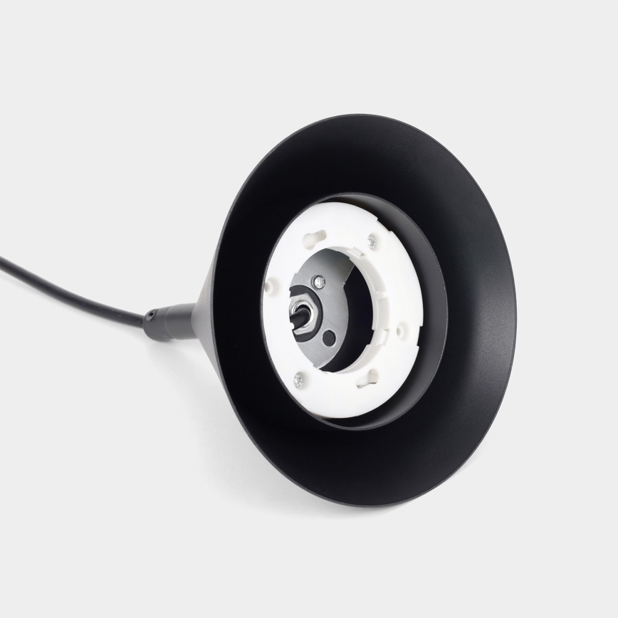 BRILAGI - LED Lustr na lanku CONE SINGLE 1xGX53/15W/230V černá