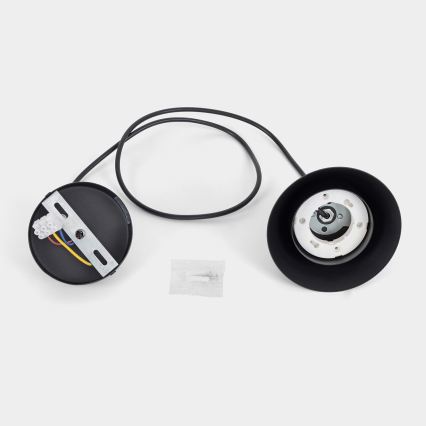 BRILAGI - LED Lustr na lanku CONE SINGLE 1xGX53/15W/230V černá