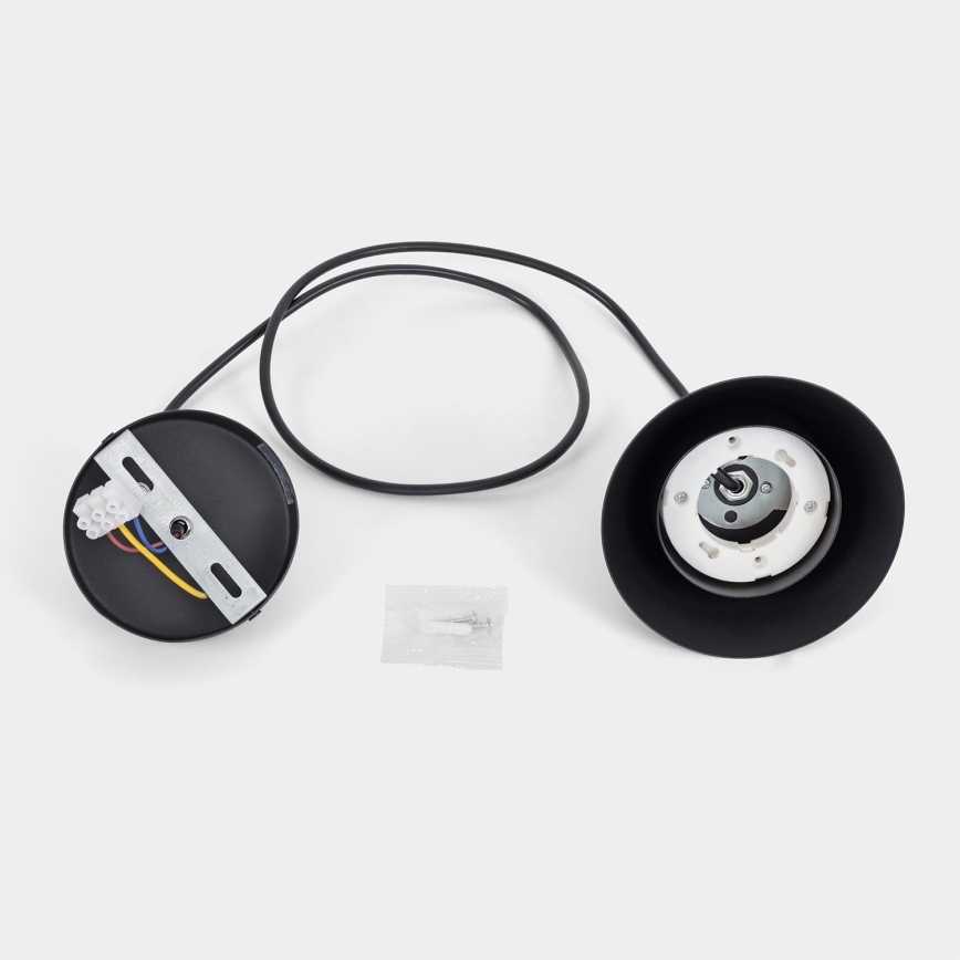 BRILAGI - LED Lustr na lanku CONE SINGLE 1xGX53/15W/230V černá
