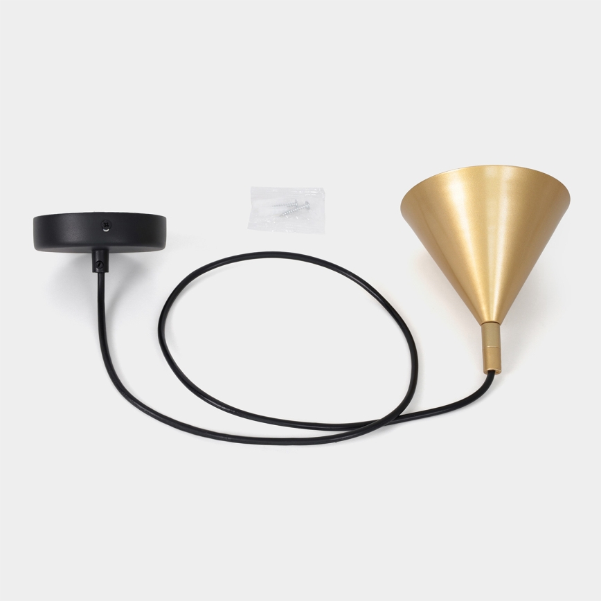 BRILAGI - LED Lustr na lanku CONE SINGLE 1xGX53/15W/230V zlatá