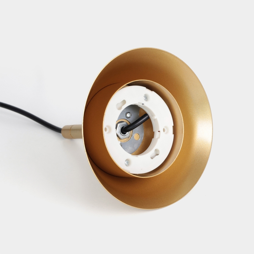 BRILAGI - LED Lustr na lanku CONE SINGLE 1xGX53/15W/230V zlatá