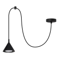 BRILAGI - LED Lustr na lanku CONE SINGLE SPIDER 1xGX53/15W/230V černá