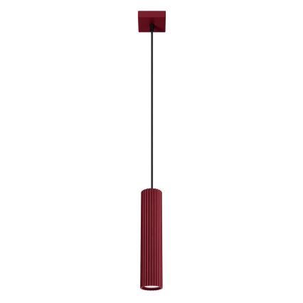 Brilagi - LED Lustr na lanku CRESTO 1xGU10/10W/230V burgundy
