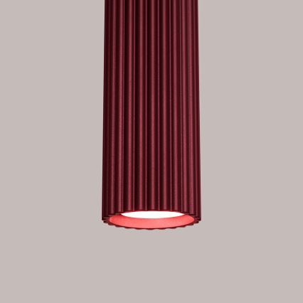 Brilagi - LED Lustr na lanku CRESTO 1xGU10/10W/230V burgundy