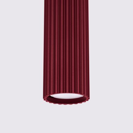 Brilagi - LED Lustr na lanku CRESTO 1xGU10/10W/230V burgundy