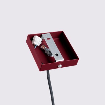 Brilagi - LED Lustr na lanku CRESTO 1xGU10/10W/230V burgundy