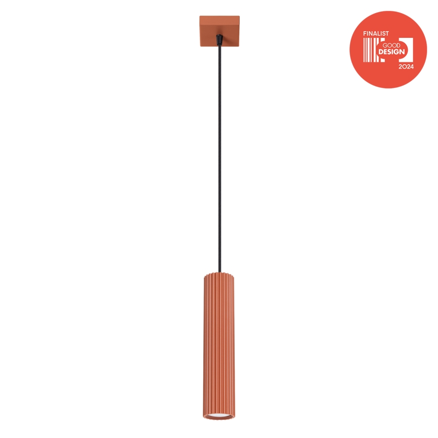 Brilagi - LED Lustr na lanku CRESTO 1xGU10/10W/230V červená