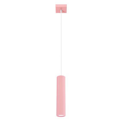 Brilagi - LED Lustr na lanku CRESTO 1xGU10/10W/230V růžová