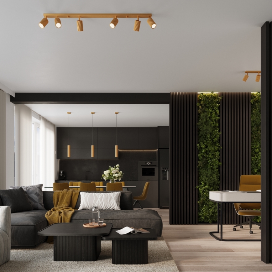 Brilagi - LED Lustr na lanku CRESTO 1xGU10/10W/230V zlatá