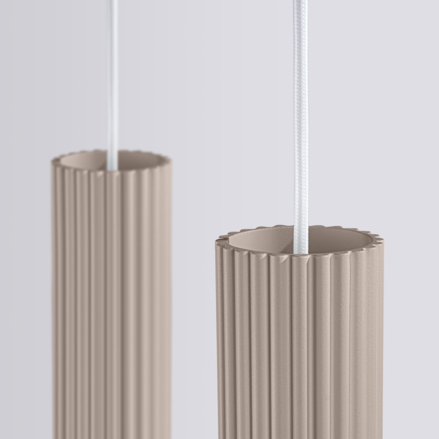 Brilagi - LED Lustr na lanku CRESTO 2xGU10/10W/230V taupe