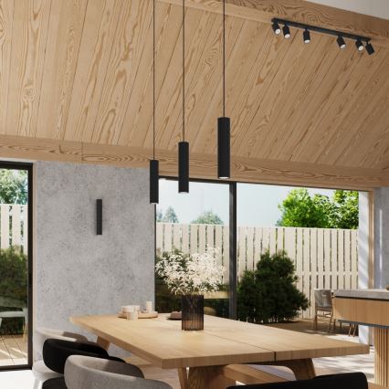 Brilagi - LED Lustr na lanku CRESTO 3xGU10/10W/230V černá