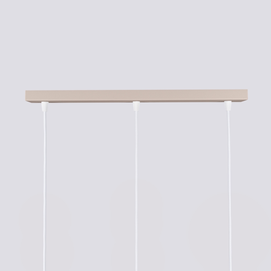 Brilagi - LED Lustr na lanku CRESTO 3xGU10/10W/230V taupe