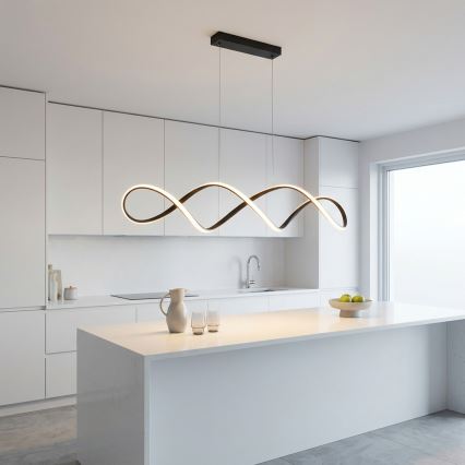 Brilagi - LED Lustr na lanku DNA LED/41W/230V 4100K černá