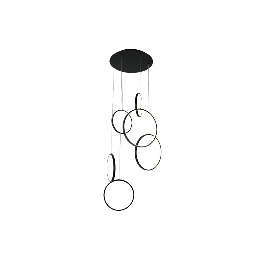 Brilagi - LED Lustr na lanku ECHO LED/80W/230V 4000K pr. 50 cm černá