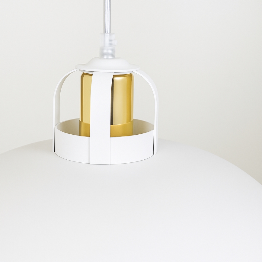 Brilagi - LED Lustr na lanku FLAMENGO 1xE27/60W/230V bílá