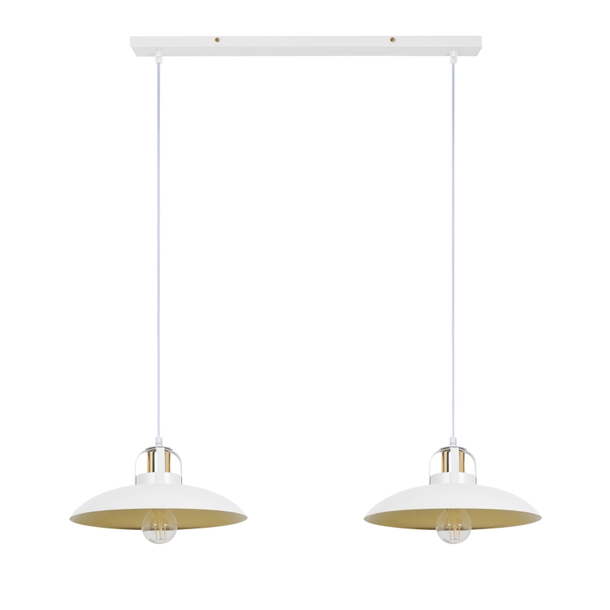 Brilagi - LED Lustr na lanku FLAMENGO 2xE27/60W/230V bílá