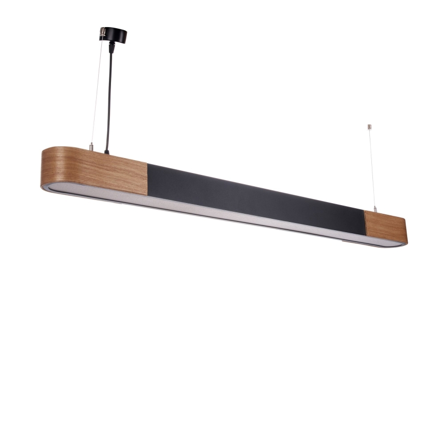 BRILAGI - LED Lustr na lanku GARDALINE LED/100W/230V dub/černá