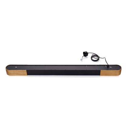 BRILAGI - LED Lustr na lanku GARDALINE LED/100W/230V dub/černá