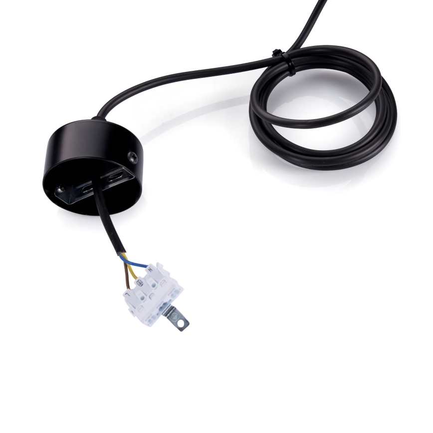 BRILAGI - LED Lustr na lanku GARDALINE LED/100W/230V dub/černá