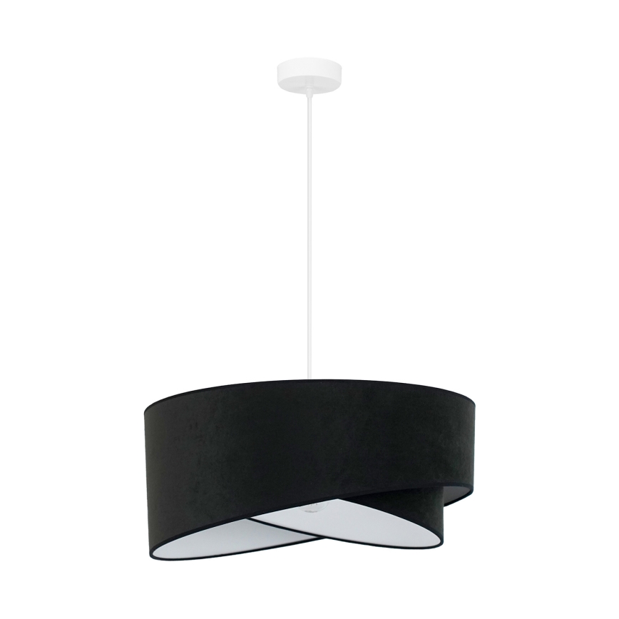 Brilagi - LED Lustr na lanku LYRA 1xE27/15W/230V černá/bílá