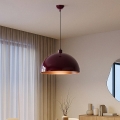 Brilagi - LED Lustr na lanku METALO 1xE27/40W/230V pr. 40 cm burgundy/měděná