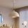 Brilagi - LED Lustr na lanku METALO 1xE27/40W/230V pr. 60 cm béžová/měděná