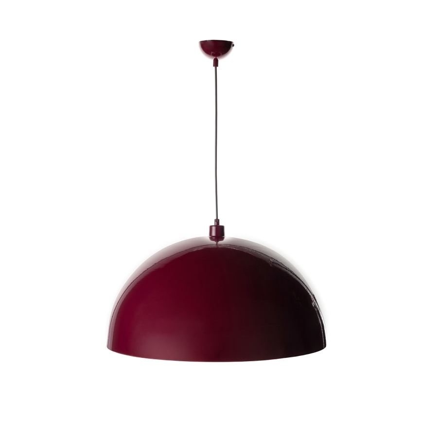 Brilagi - LED Lustr na lanku METALO 1xE27/40W/230V pr. 60 cm burgundy/měděná