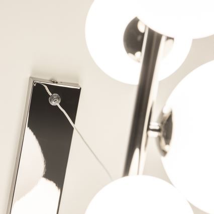 Brilagi - LED Lustr na lanku MILLA 10xG9/3W/230V lesklý chrom/bílá