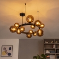 Brilagi - LED Lustr na lanku MILLA 15xG9/3W/230V hnědá/kouřová hnědá