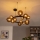 Brilagi - LED Lustr na lanku MILLA 15xG9/3W/230V hnědá/kouřová hnědá
