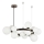Brilagi - LED Lustr na lanku MILLA 15xG9/3W/230V lesklý chrom/bílá