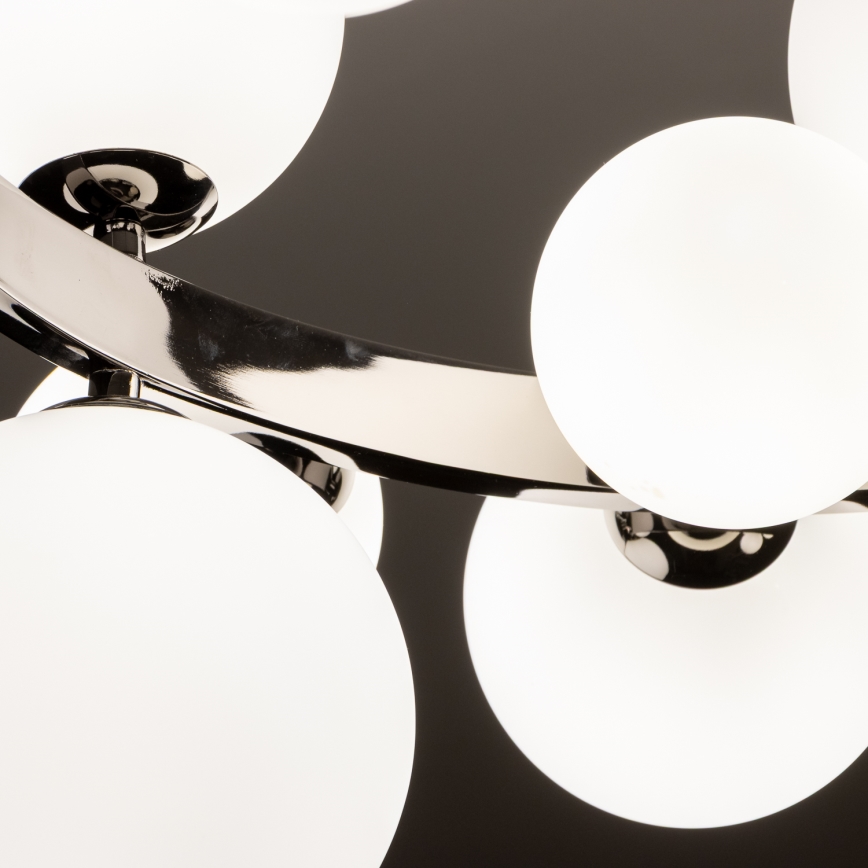 Brilagi - LED Lustr na lanku MILLA 15xG9/3W/230V lesklý chrom/bílá