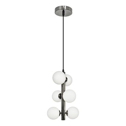 Brilagi - LED Lustr na lanku MILLA 6xG9/3W/230V lesklý chrom/bílá