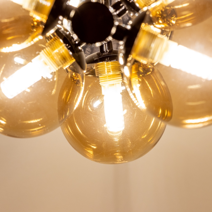 Brilagi - LED Lustr na lanku MILLA 6xG9/3W/230V lesklý chrom/zlatá