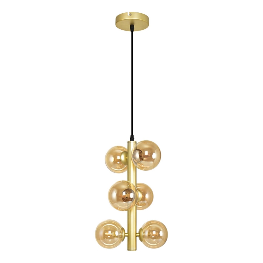 Brilagi - LED Lustr na lanku MILLA 6xG9/3W/230V zlatá