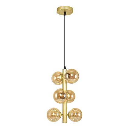 Brilagi - LED Lustr na lanku MILLA 6xG9/3W/230V zlatá