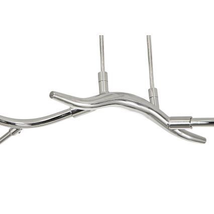 Brilagi - LED Lustr na lanku MISTEL 6xG9/3W/230V lesklý chrom/kouřová